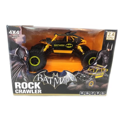 اسباب بازی ماشین کنترلی شارژی آفرود مدل بتمن ROCK CRAWLER BATMAN