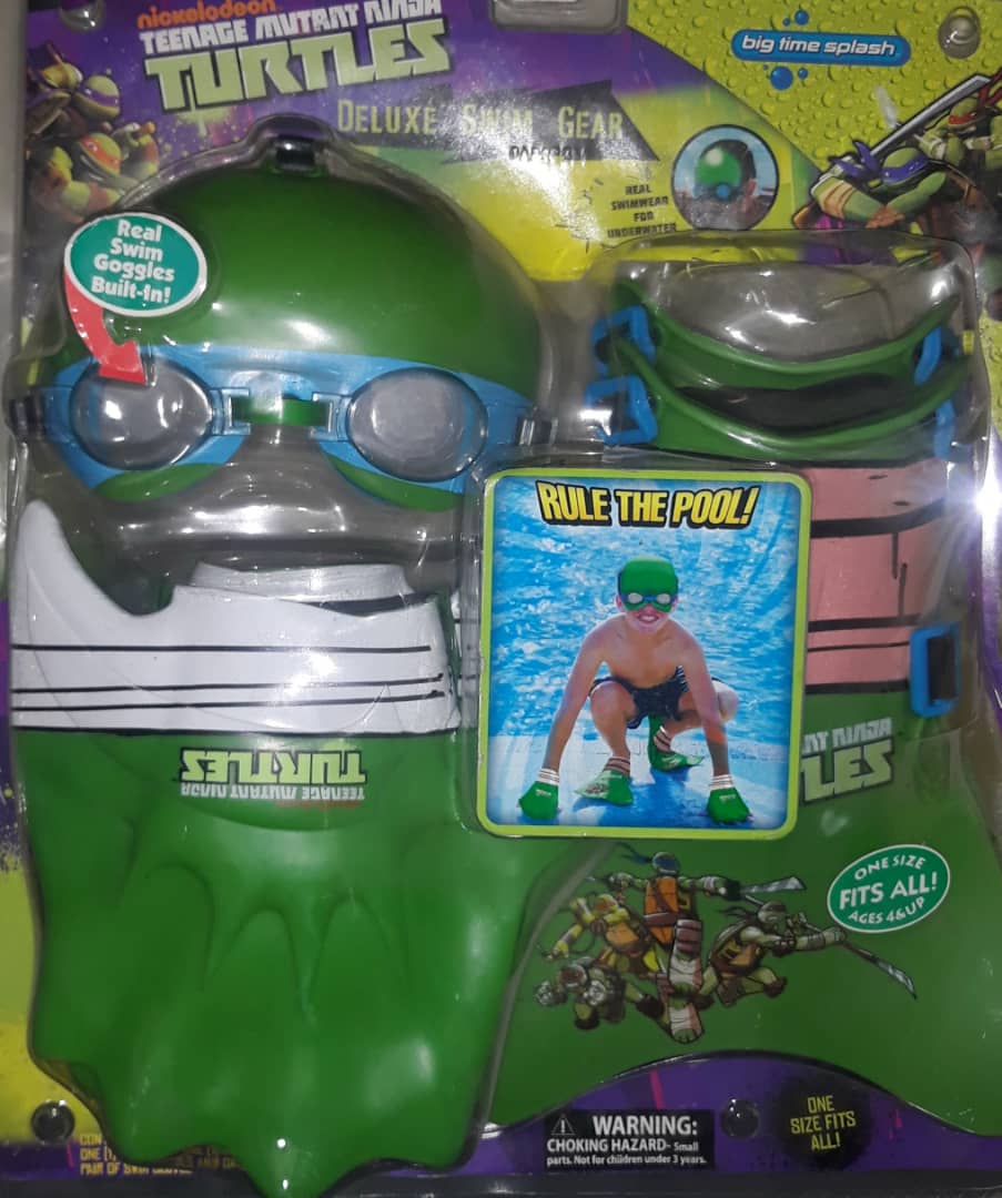 ست غواصی لاکپشت های نینجا Ninja Turtles Deluxe Swim Gear