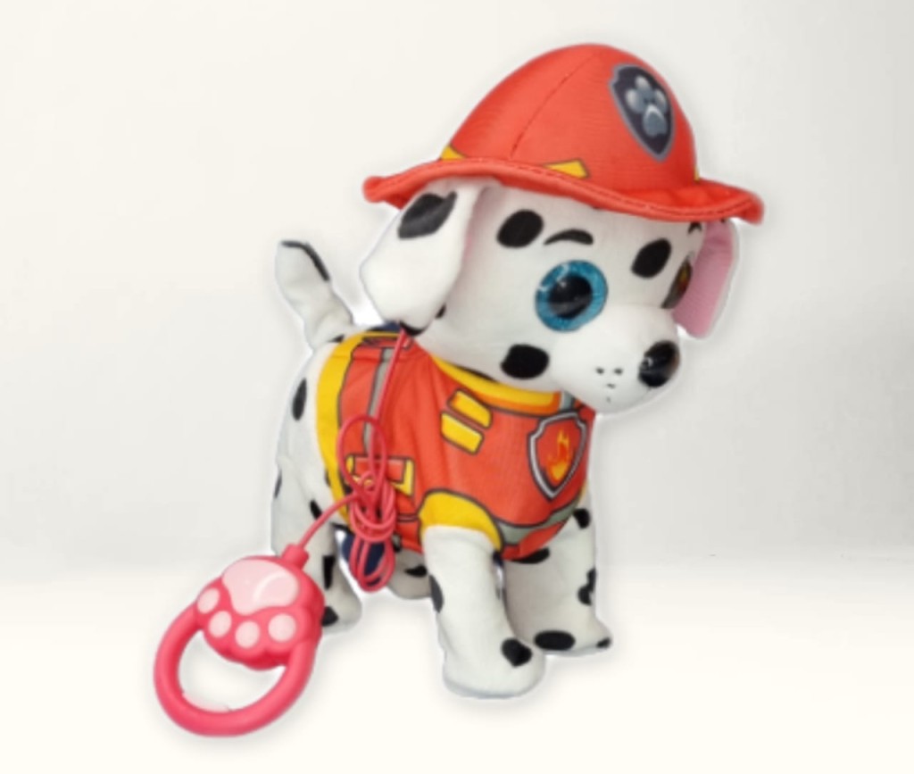 عروسک سگ نگهبان حرکتی و قلاده دار دار شخصیت مارشال