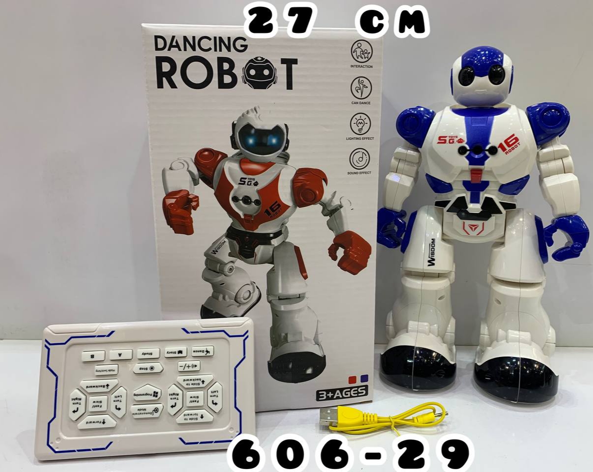 ربات کنترلی رقاص و موزیکال اسباب بازی مدل 29-606