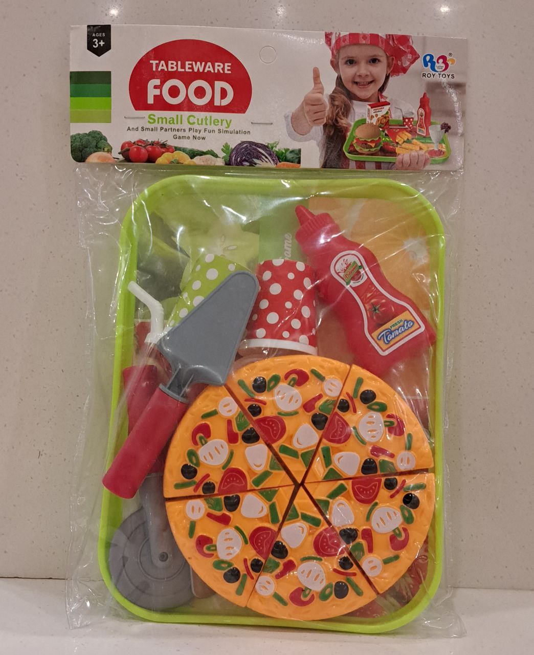 پک فست فود چسبی مدل پیتزا آیتم  8819