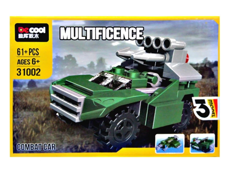 لگو دکول مدل MULTIFICENCE کد 31002 ا lego decool