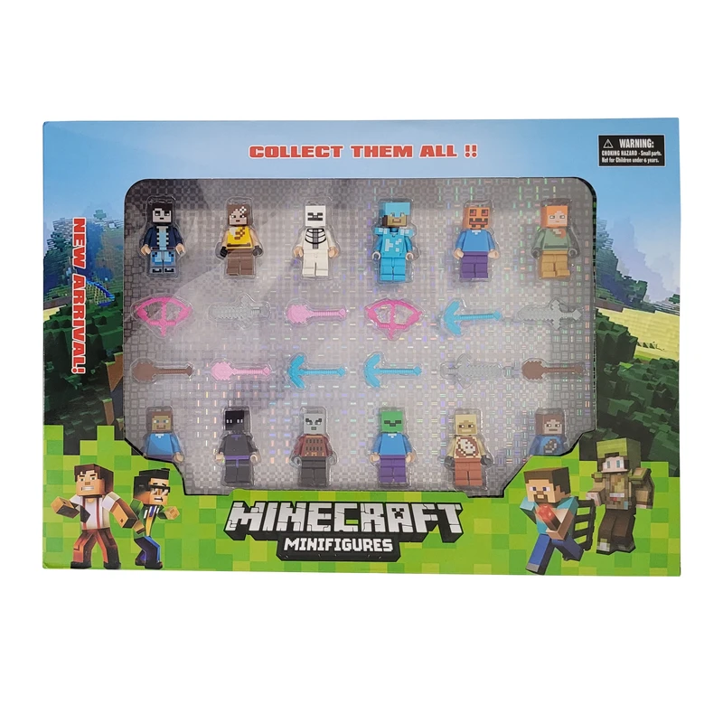 مینی فیگور 12 عددی ماینکرفت MINECRAFT کد 22620