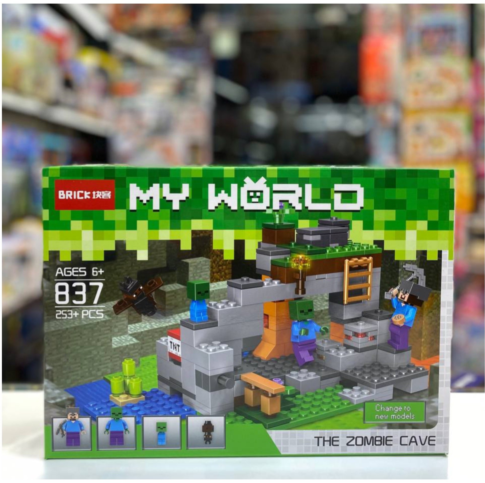 خرید ساختنی لگو مدل ماینکرافت My World Zombie 837