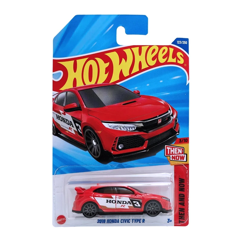 ماکت ماشین فلزی هات ویلز 2018 هوندا سیویک تایپ آر 2018Honda Civic Type R