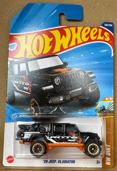 ماکت ماشین فلزی هات ویلز 20 جیپ گلادیاتور 20Jeep Gladiator