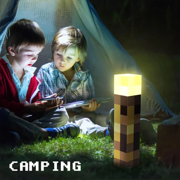 چراغ رومیزی و خواب ماینکرافت MINECRAFT TORCH MINER