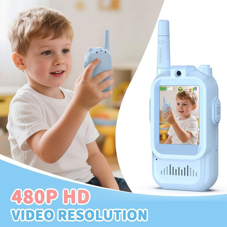 اسباب بازی بی سیم تصویری مدل Video Walkie Talkie کد 13011، همراه با دو عدد بیسیم تصویری