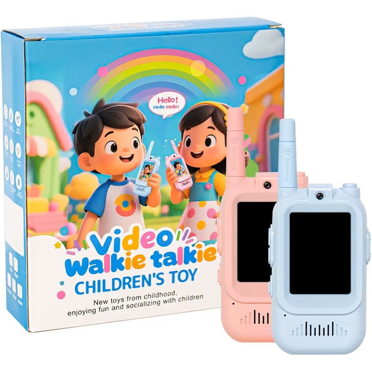 اسباب بازی بی سیم تصویری مدل Video Walkie Talkie کد 13011، همراه با دو عدد بیسیم تصویری