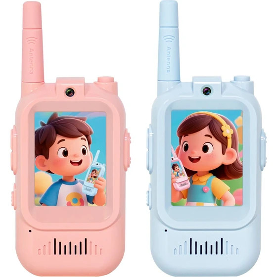 اسباب بازی بی سیم تصویری مدل Video Walkie Talkie کد 13011، همراه با دو عدد بیسیم تصویری