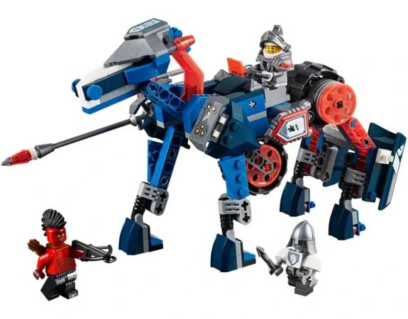 لگو nexo knights مدل اسب مکانیکی لنس کد NO.10485