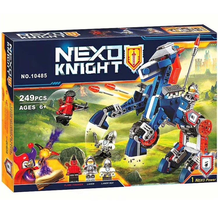 لگو nexo knights مدل اسب مکانیکی لنس کد NO.10485