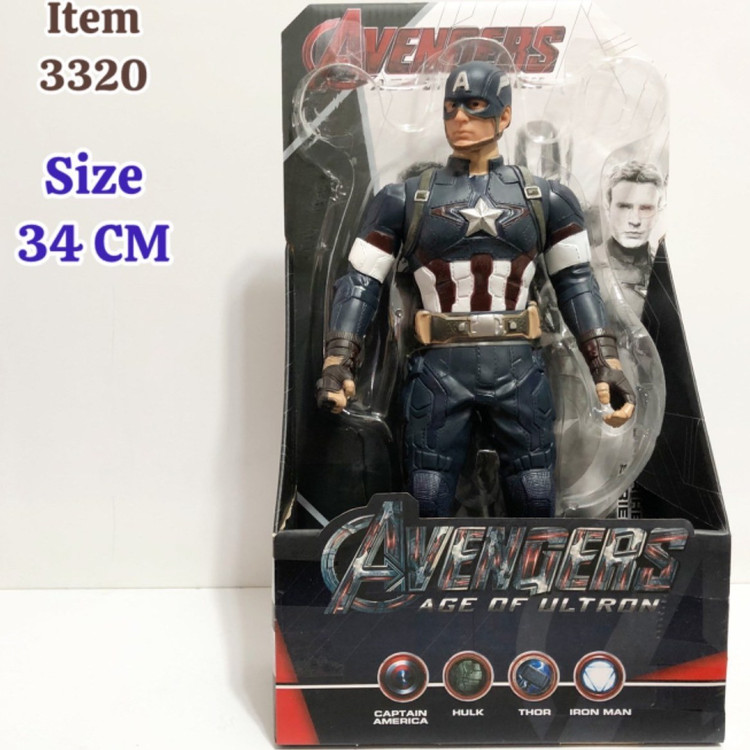 اکشن فیگور کاپیتان آمریکایی مدل CAPTAIN AMERICA 3320B