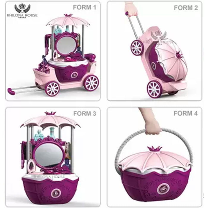 ست آرایش سیار کودک Trolley Case Make Up Play Set Toy »
