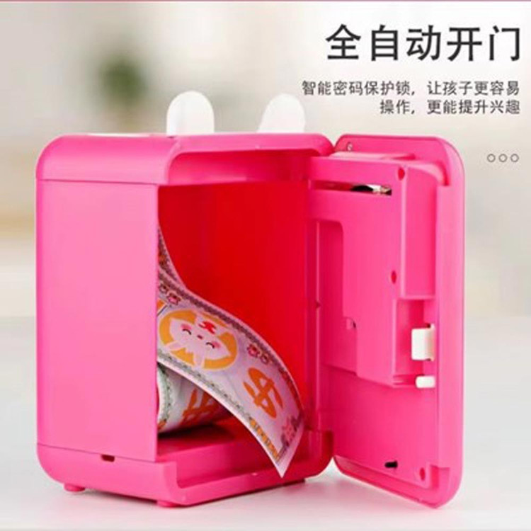گاوصندوق باتری خور طرح لاتسو هاگین مدل MINI BANK 313_