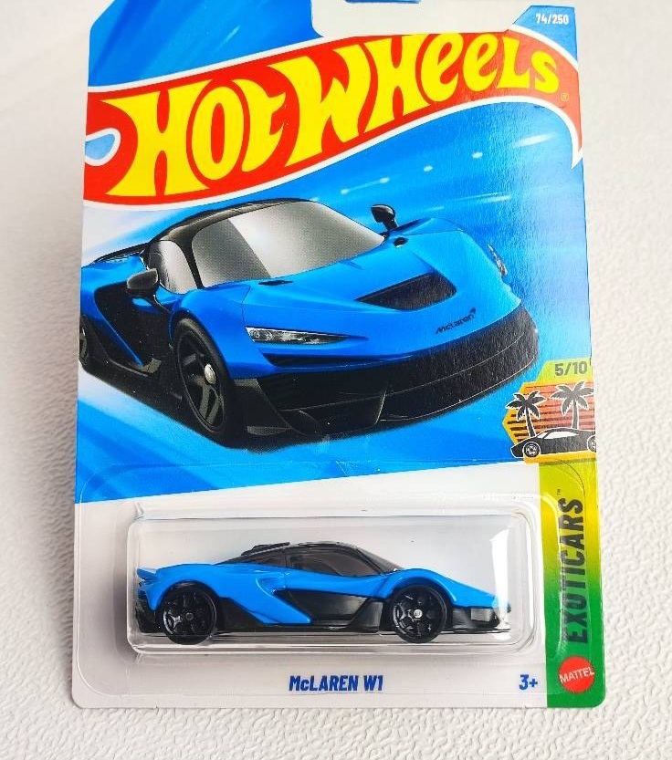ماشین هات ویلز رو کارتی McLAREN W1