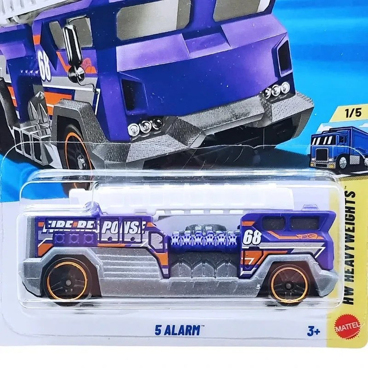 ماشین هات ویلز مدل 5 ALARM PURPLE