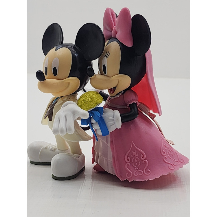 اکشن فیگور میکی ماوس و مینی ماوس عروس و داماد Mickey mouse Minnie mouse